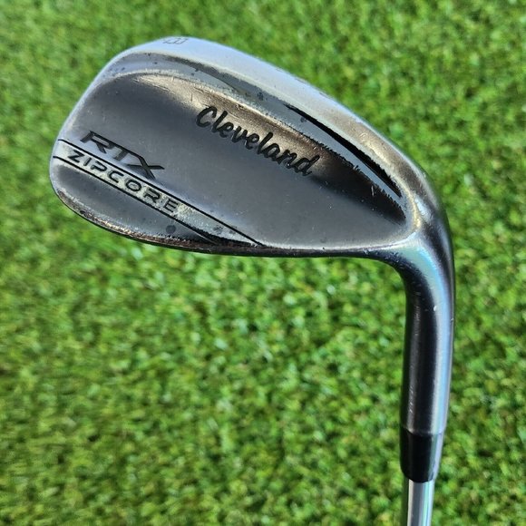 Cleveland Other - Cleveland RTX ZipCore Black Lob Wedge 58 Mid 10 Right Steel Shaft R-Flex 33.5 in
